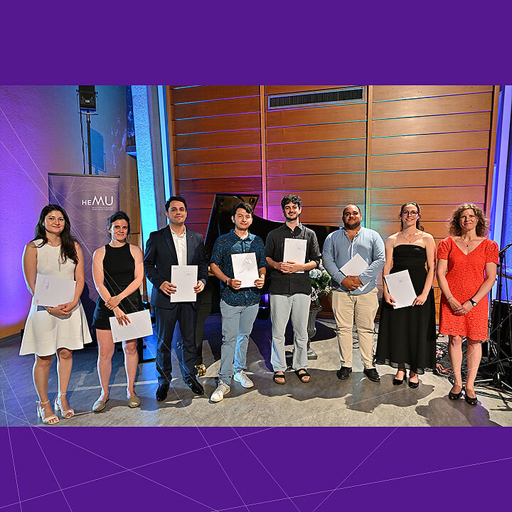 Coup d’élan pour sept diplômé·es de l’HEMU