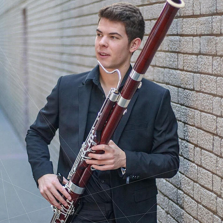 Étudiant dans la classe de Carlo Colombo, le bassoniste Nicolò Biemmi est le lauréat du Prix Claves & Fondation Culturelle HEMU-CL 2025.