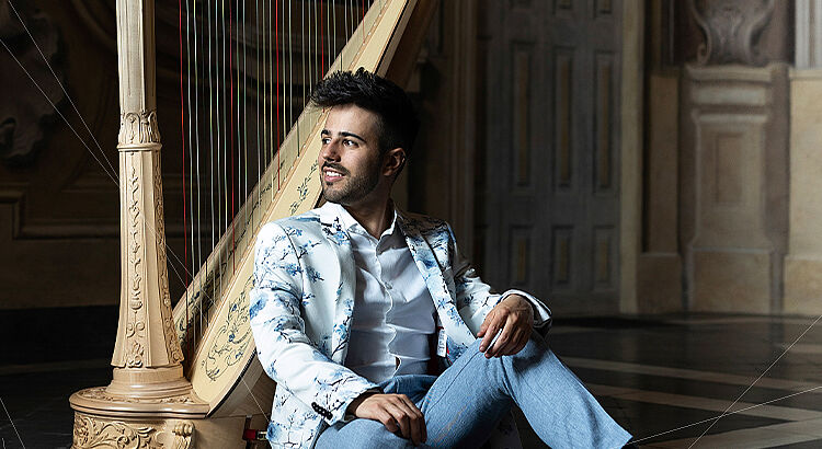 Valerio Lisci remporte le concours de harpe solo à l'Orchestra dell’Arena di Verona