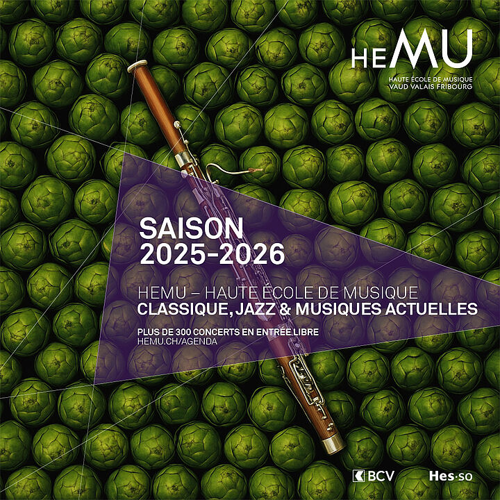 La nouvelle saison de l’HEMU s’ouvre sous le signe de la diversité : classique, jazz et musiques actuelles se croiseront au fil d’un programme pensé comme un véritable laboratoire artistique.