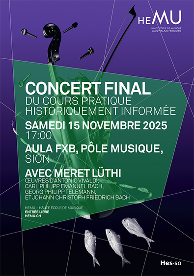 Concert final - Cours Pratique historiquement informée