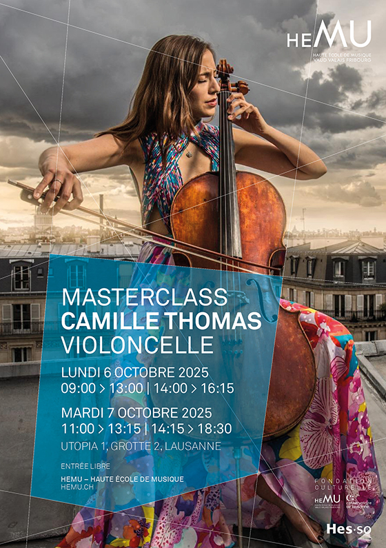 Masterclass de violoncelle - Camille Thomas