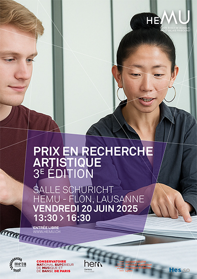 Prix de la recherche artistique - 3e édition