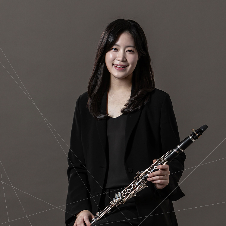 Seoyoung Lee, étudiante en Master musicien d’orchestre, nommée clarinette co-soliste
