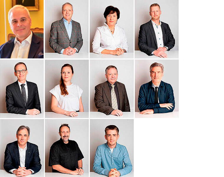 Portraits des membre du Conseil de Fondation de l'HEMU et du Conservatoire de Lausanne