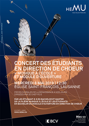 CONCERT DES ÉTUDIANTS EN DIRECTION DE CHOEUR