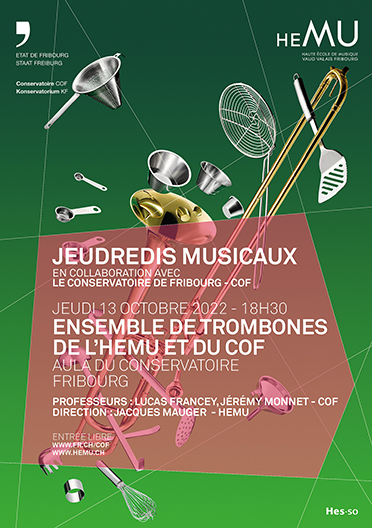 Jeudredi – Ensemble de trombones de l’HEMU et du COF