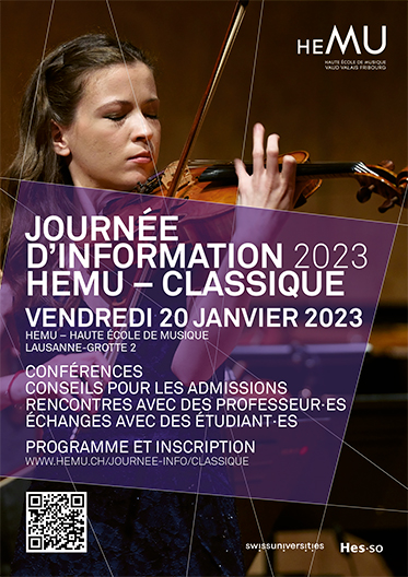 JOURNÉE D'INFORMATION HEMU 2023 - CLASSIQUE