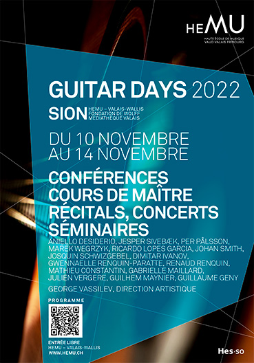 GUITAR DAYS - Conférence de Marek Wegrzyk "Arrangements de Bach pour guitare: nouvelles pistes"