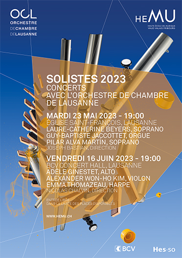 Solistes 2023 - 2ème Concert avec l'OCL