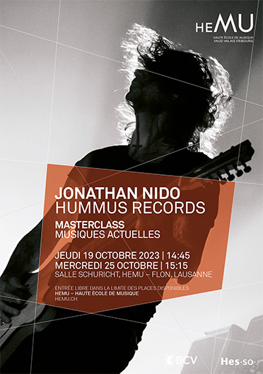 Masterclass Musiques actuelles - Jonathan Nido (Hummus Records)